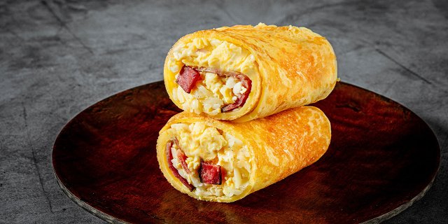 Bacon, Egg & Cheese Egg Wrap