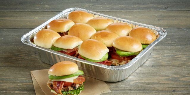 California Chicken Club Mini Sandwiches