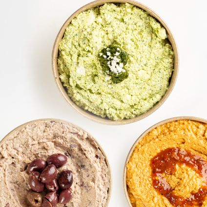 Hummus Trio Platter