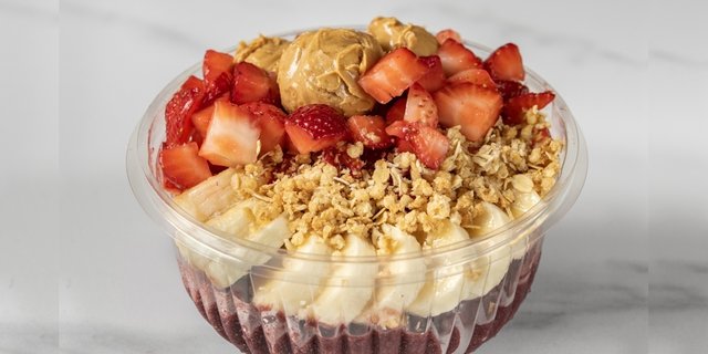 Peanut Butter Acai Bowls