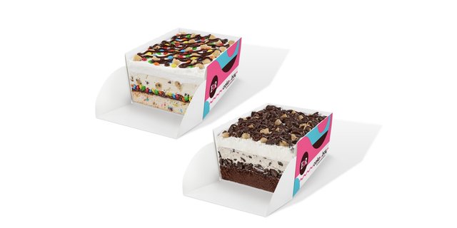 M&Ms® w/ Cookie Dough Cake in a Box