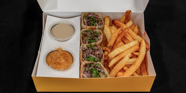 Beef Shawarma Wrap
