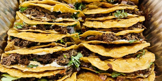 Beef Birria Taco Tray