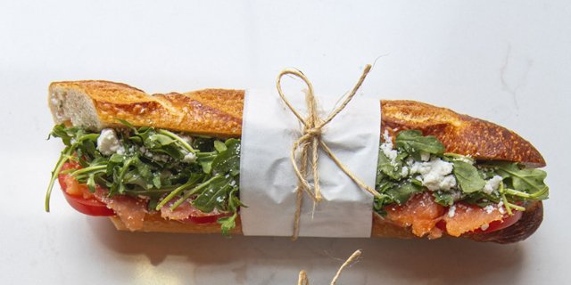Norwegian Baguette Sandwich