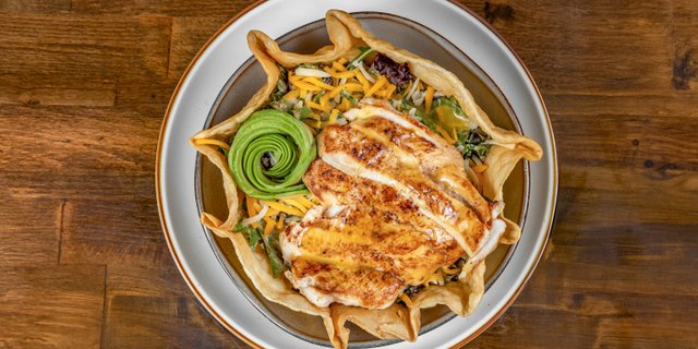 Chicken Fajita Salad