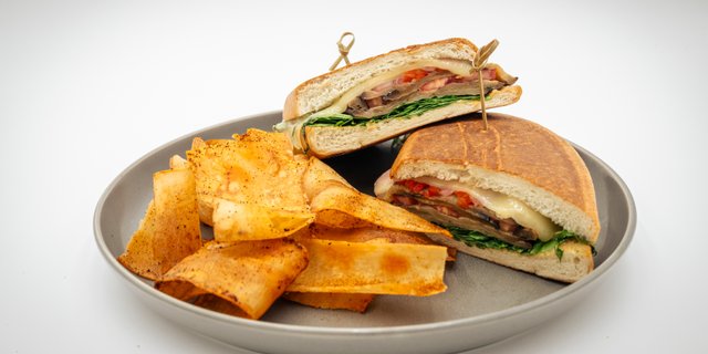 Roasted Eggplant & Bell Pepper Sandwich Boxed Lunch