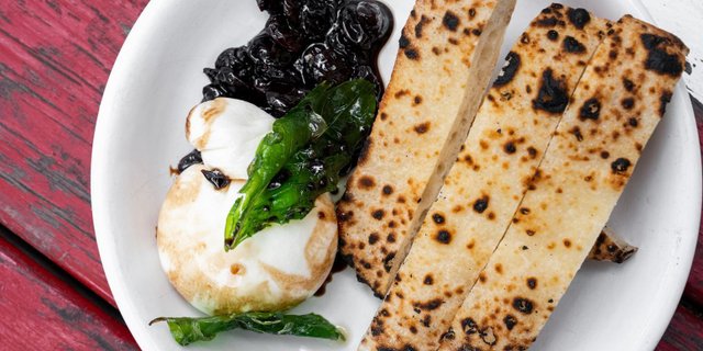 Burrata & Cherries
