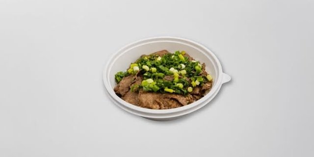 Marinated Thin-Sliced Beef Tongue Rice