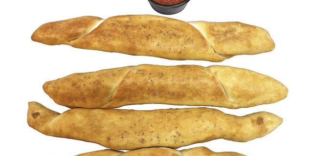 Giant Stuffed Pepperoni Pizza Rolls