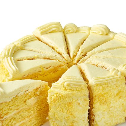 Lemon Cream Layer Cake