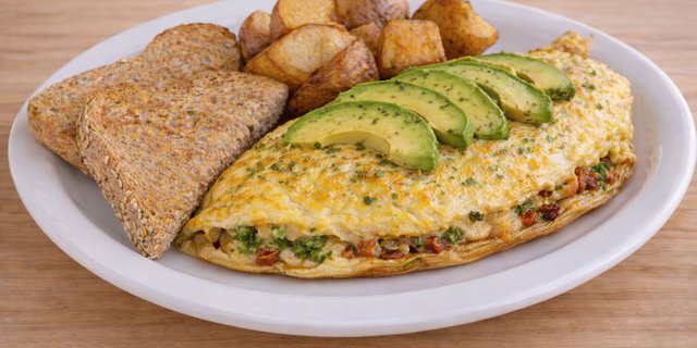 Blue Crab Omelet