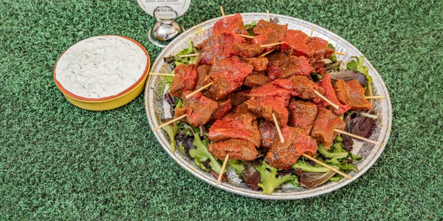 Moroccan Grilled Steak Tips