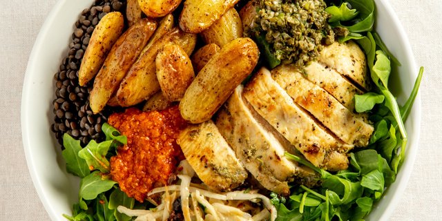Roasted Chicken Breast & Fingerling Potatoes