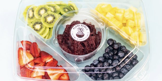 Playa Bowls Fruit Tray