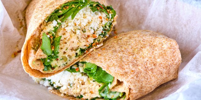 Vegan Tuna Wrap