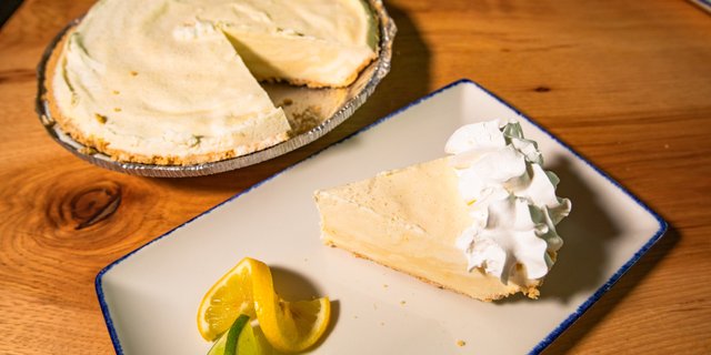Lemon Lime Icebox Pie