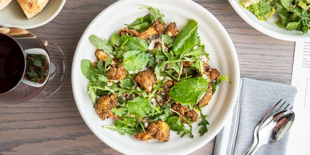 Fried Cauliflower Salad