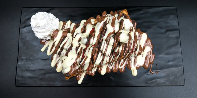 Brownie Crepe/Waffle