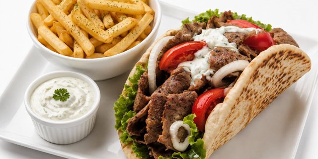 Lamb Gyro Box