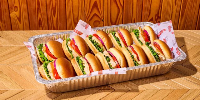 Mini Grilled Chicken Sliders