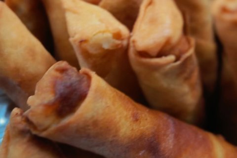 Salt & Pepper Fried Veggie Lumpia