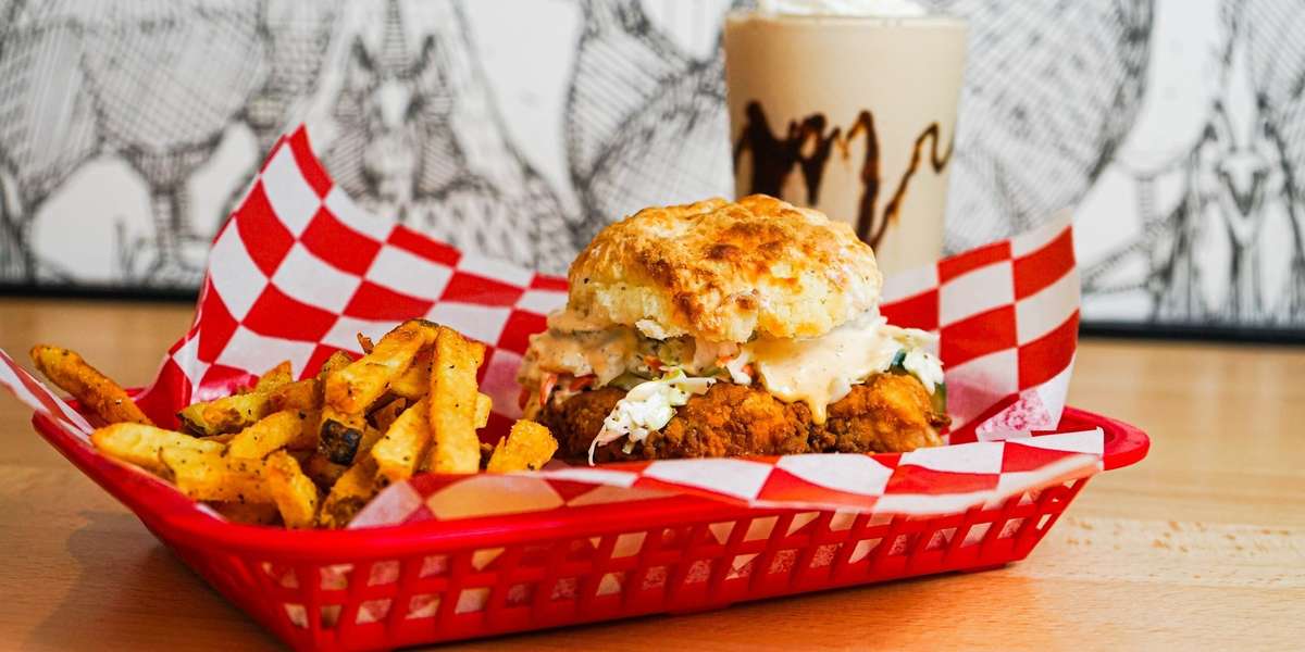 Roost Chicken & Biscuits