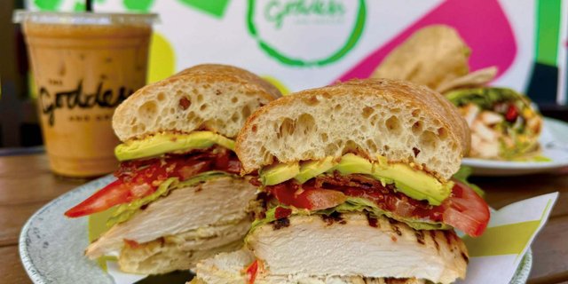Grilled Chicken Club Sandwich