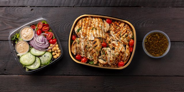Grilled Chicken Chimichurri Family Meal Package
