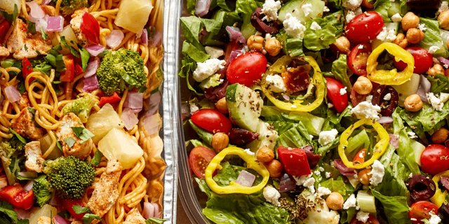 Stir-Fry With Side Salad Package for 12