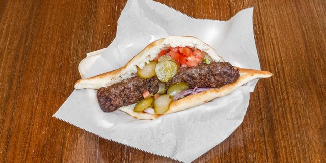 Meat Kabab Sandwich