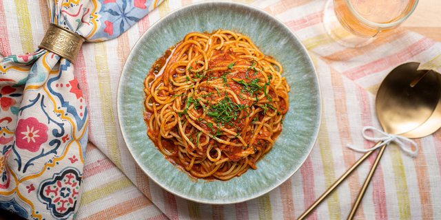Vegetarian Spaghetti Pomodoro Boxed Lunch