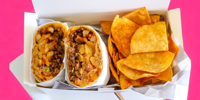 Stuffed Burrito Boxed Lunch