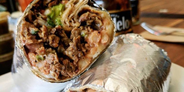 El Bronco Burrito w/ Cheese