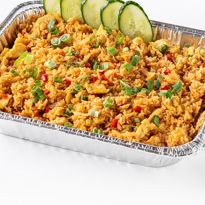 Vegetarian House Fried Rice Platter