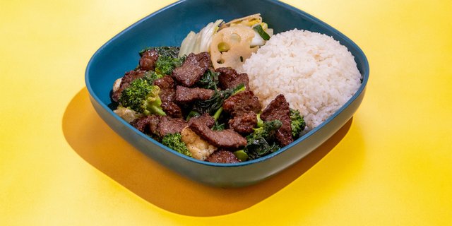 Broccoli & Beef Platter