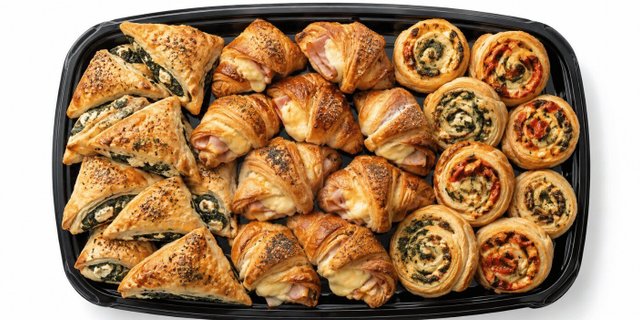 Small Savory Pastry Platter