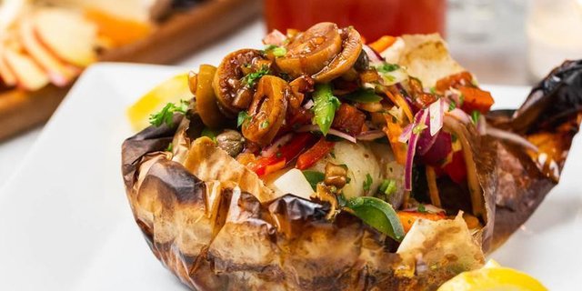Stuffed Flounder Alla Papilotte