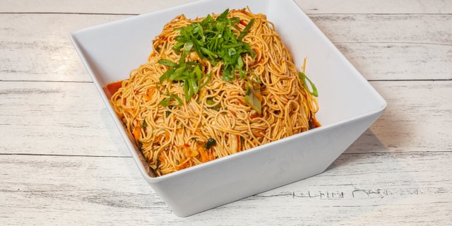 Spicy Asian Noodle Salad