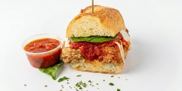 Meatball Parmesan Hero