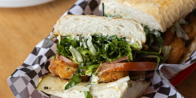 Shrimp Po'Boy Sandwiches