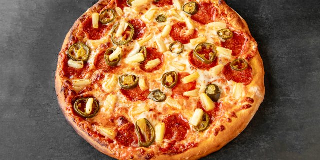 Sweet & Spicy Pepperoni Pizza