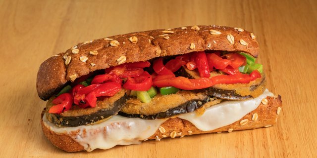 Leggo My Eggplant Sandwich