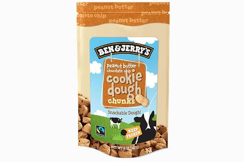 Peanut Butter Chocolate Chip Cookie Dough Chunks