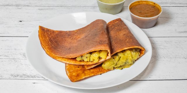Vegan Mysuru Masala Dosa