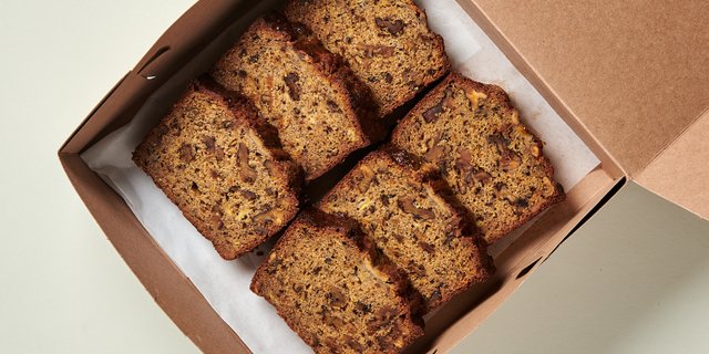 Spiced Banana Walnut Loaf