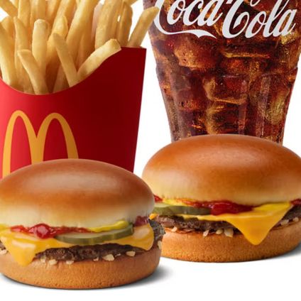 2 Cheeseburger Meal