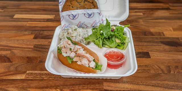 Shrimp Salad Roll Boxed Lunch