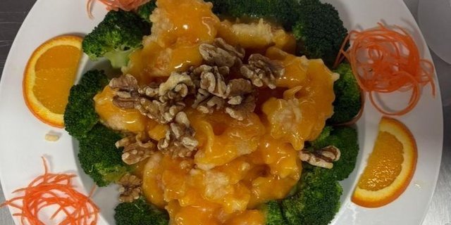 Walnut Shrimp Tray
