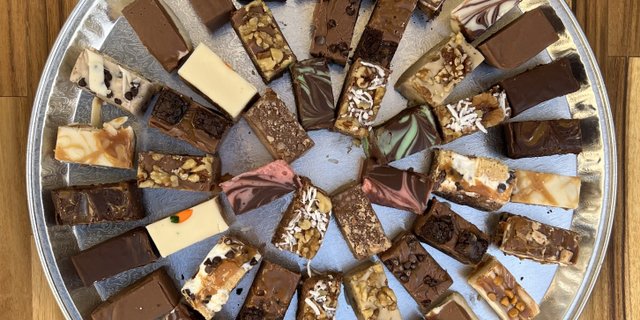 50-Piece Variety Fudge Platter