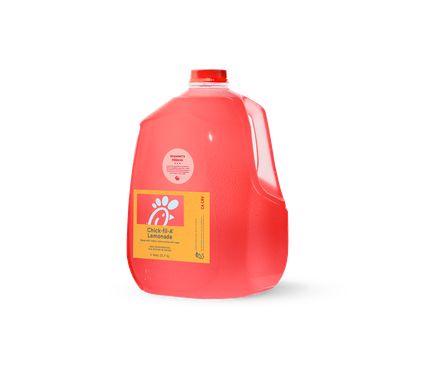 Gallon Strawberry Hibiscus Diet Lemonade
